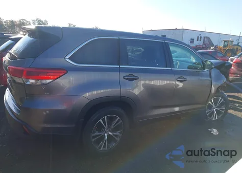 2018 Toyota Highlander Le из США, поврежденный, VIN 5TDBZRFH5JS487730